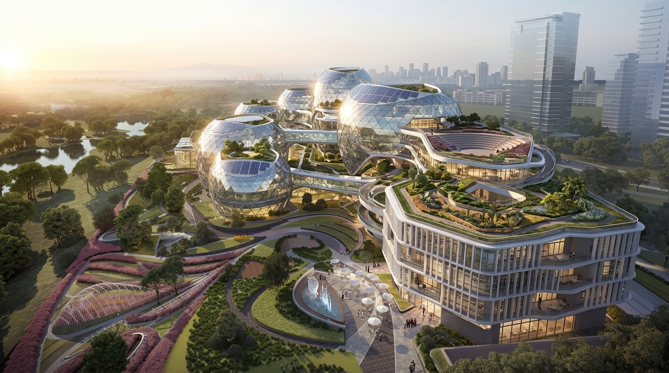 4K photorealistic architectural render from SketchUp 3D model by ReRender AI